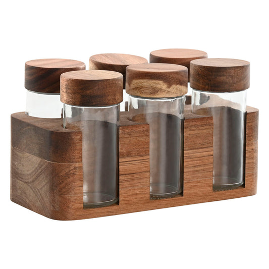 Spice Rack Home ESPRIT 90 ml 19 x 10 x 11 cm-0