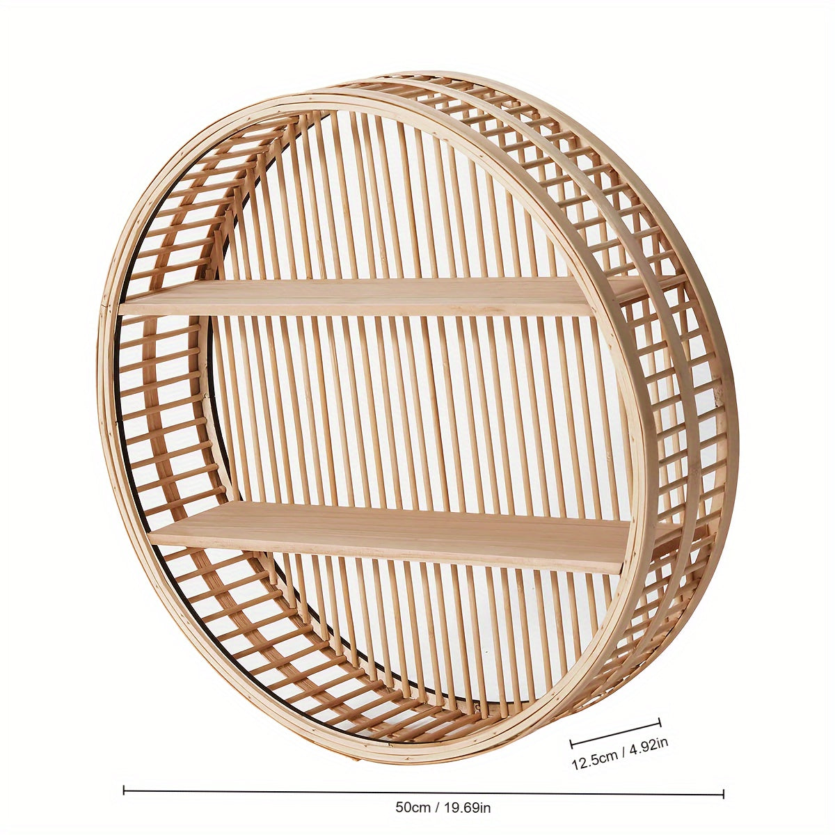 Bamboo Wall Shelf